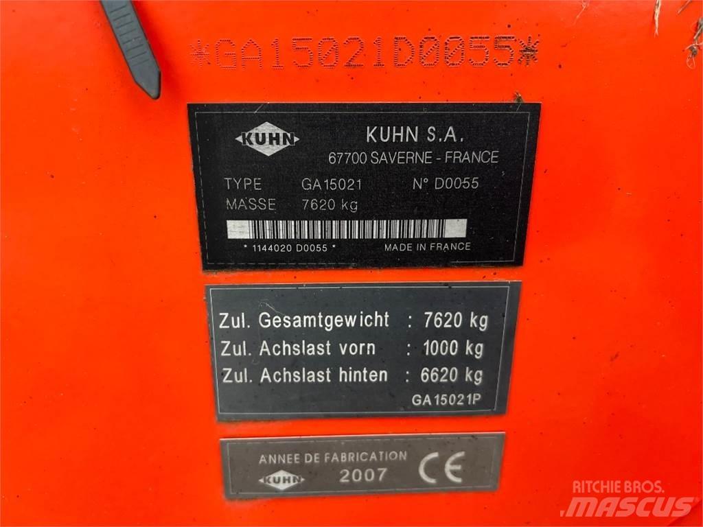 Kuhn GA 15021 Strängläggande skördare