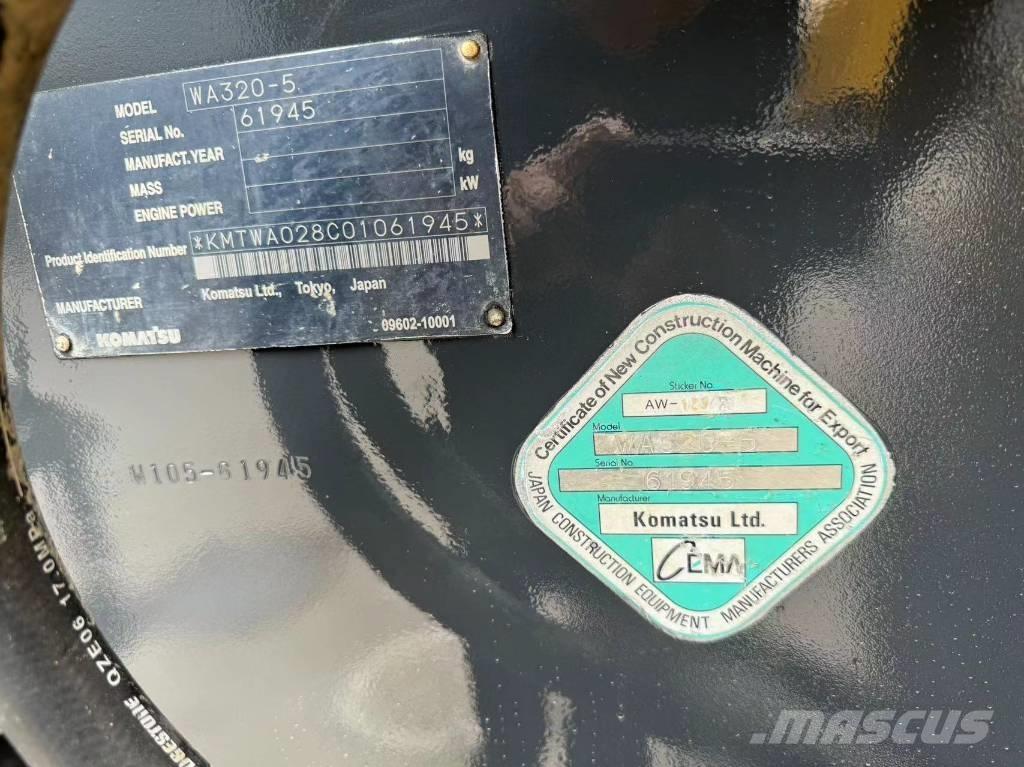 Komatsu WA 320-5 Hjullastare