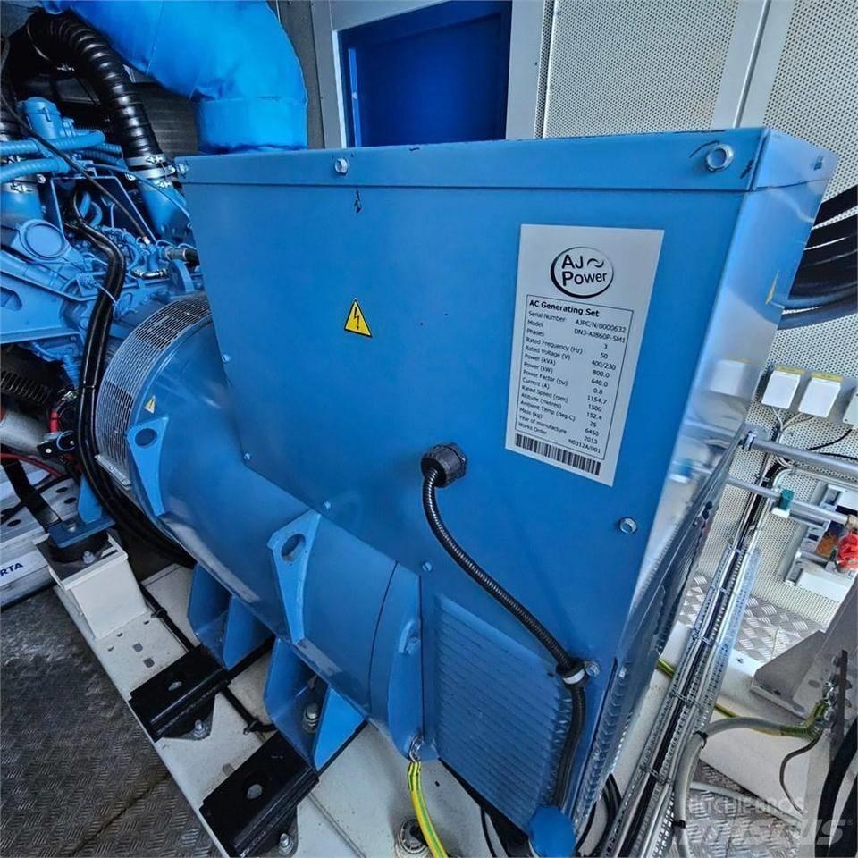 MTU 800 KVA Dieselgeneratorer