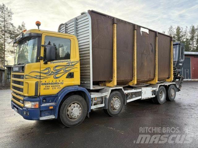 Scania R114 8X2 Timmerbilar