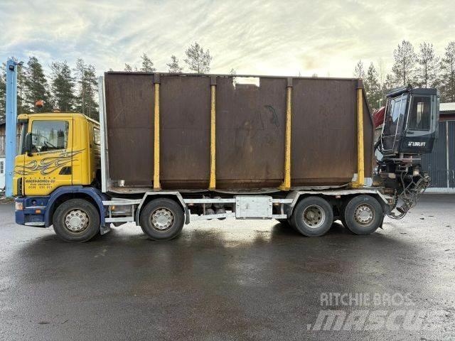 Scania R114 8X2 Timmerbilar
