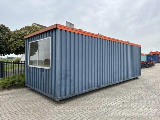  KANTOORUNIT BLAUW Byggbaracker