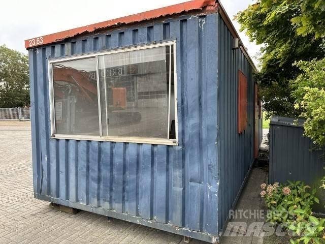  KANTOORUNIT BLAUW Byggbaracker