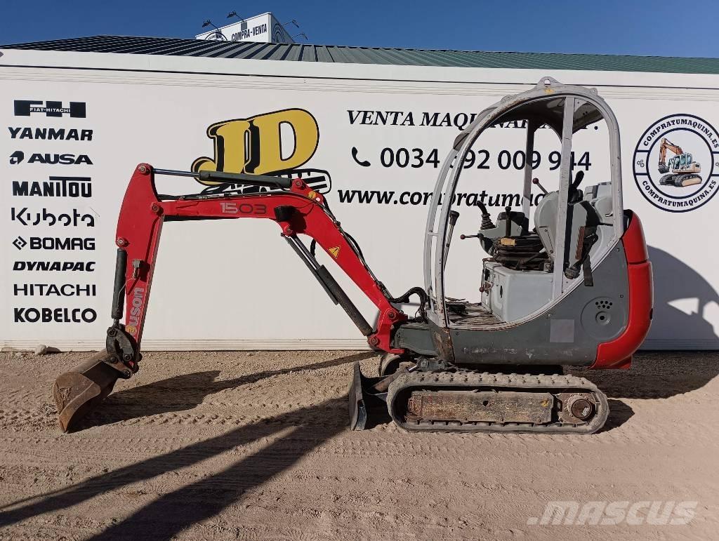 Neuson 1503 RD Minigrävare < 7t