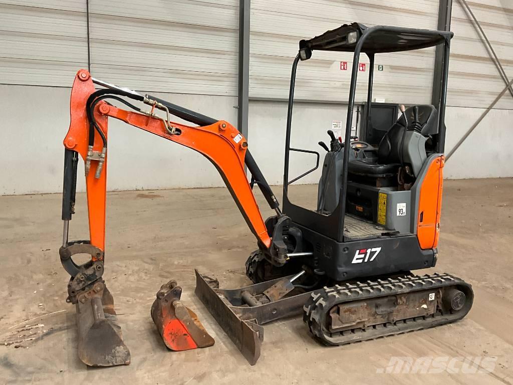 Doosan DX 17 Z Minigrävare < 7t