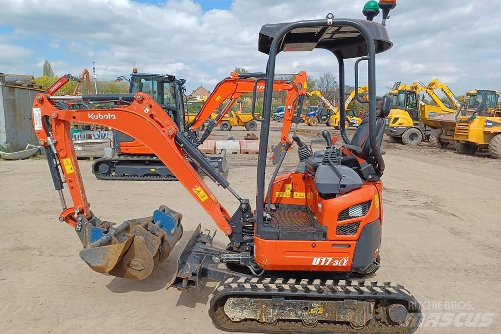 Kubota U 17-3 Minigrävare < 7t