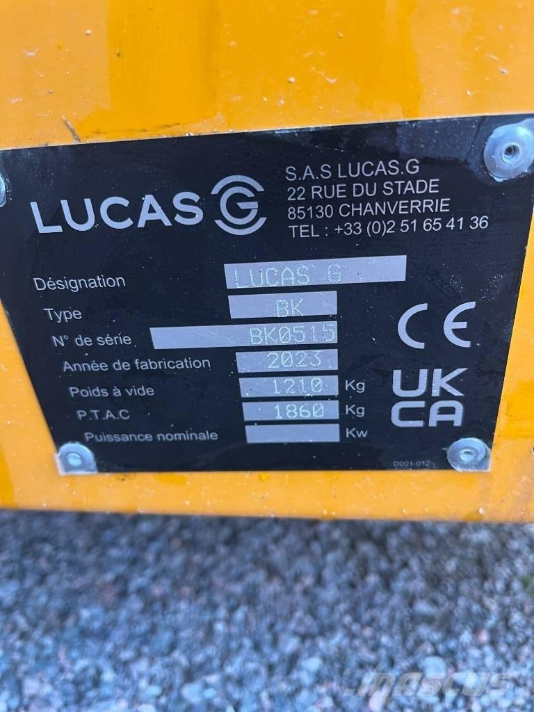 Lucas Raptor BK Balsnittare, rivare och upprullare