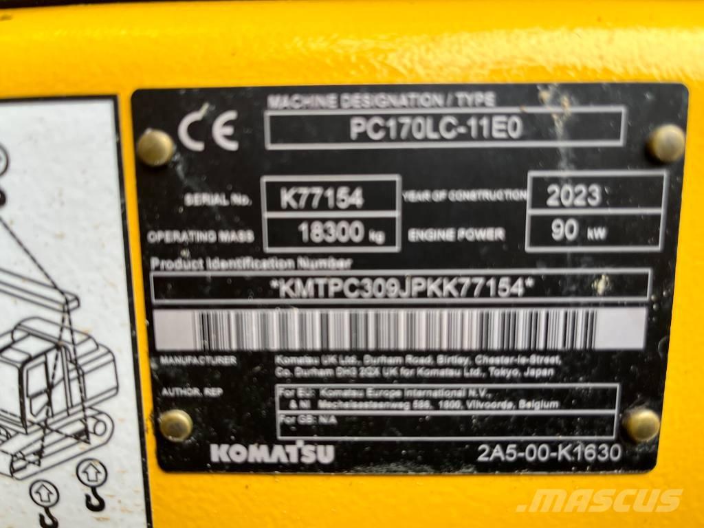 Komatsu PC 170 LC-11 Bandgrävare