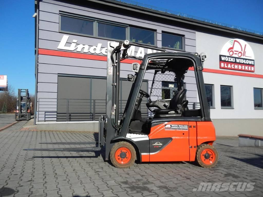Linde E16P-02 Elmotviktstruckar