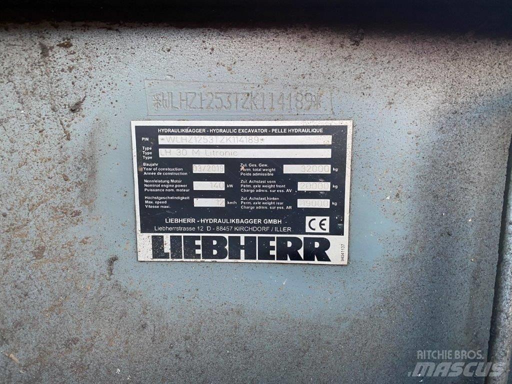 Liebherr LH 30 M Avfalls / industri hantering