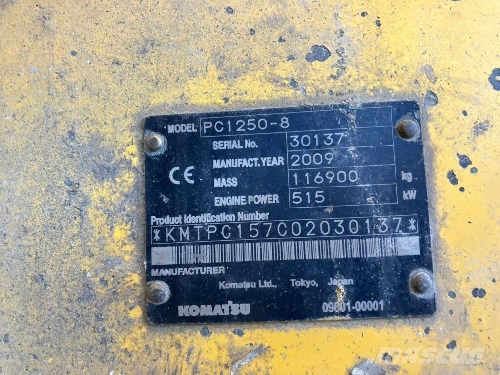 Komatsu PC1250-8 Bandgrävare