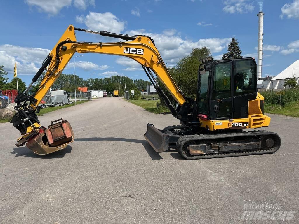 JCB 100 C-1 Midigrävmaskiner 7t - 12t