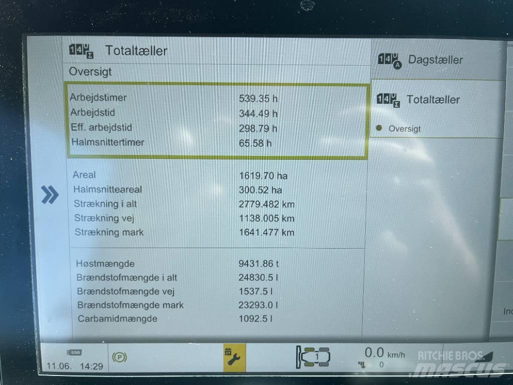 CLAAS Lexion 8800TT Skördetröskor