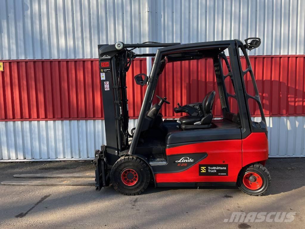 Linde E25L-02 Elmotviktstruckar
