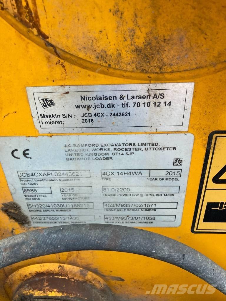 JCB 4 CX Grävlastare