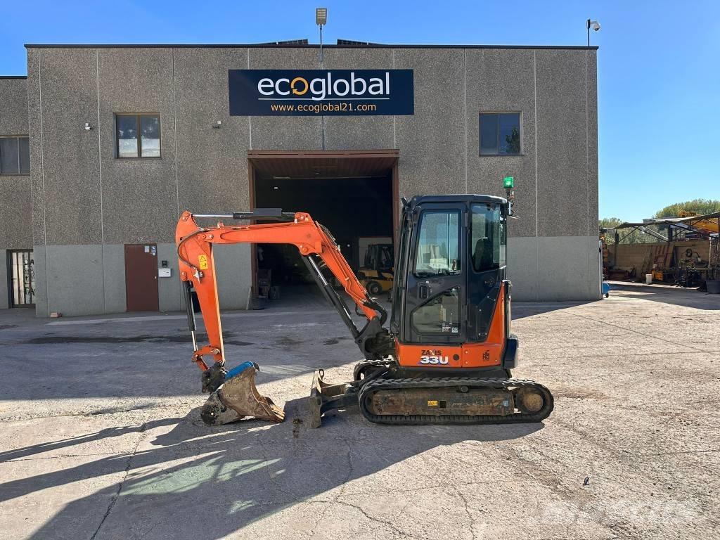 Hitachi ZX 33 U-6 Minigrävare < 7t