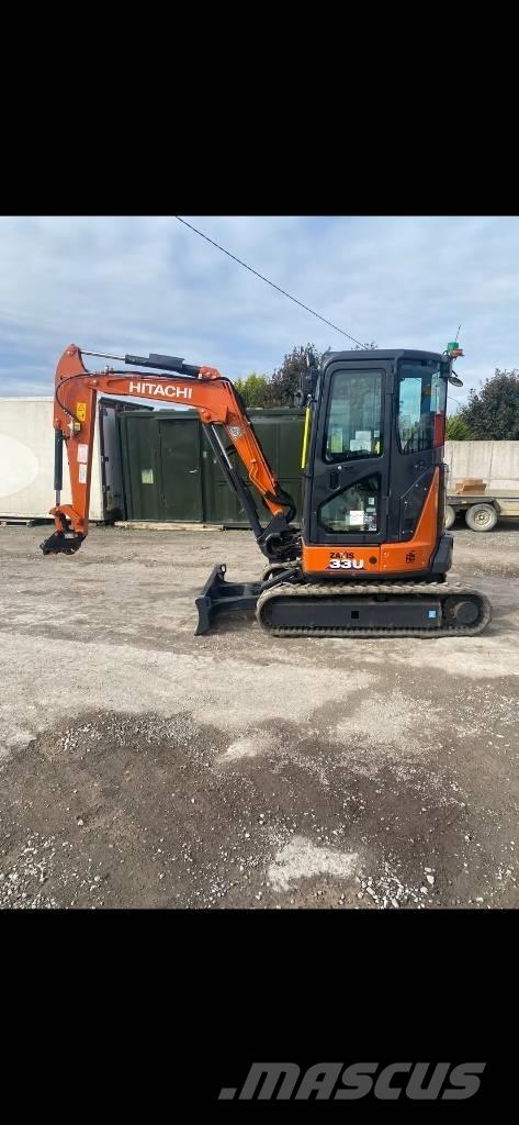  2022 Hitachi 33U-6 Minigrävare < 7t
