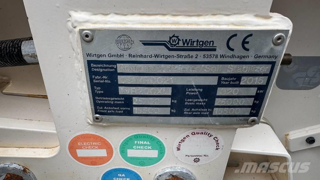Wirtgen WR200i Återvinningsmaskiner för asfalt