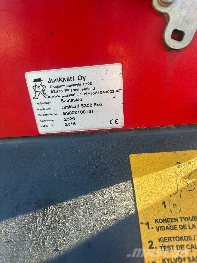 Junkkari S300 Eco Kombisåmaskiner