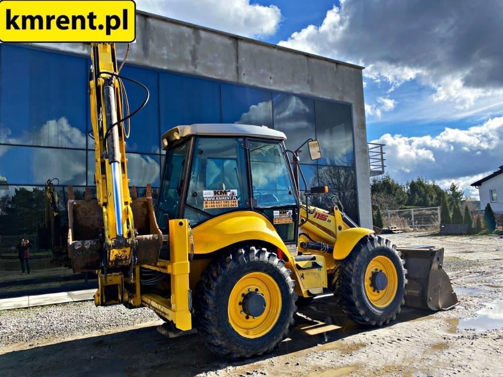 New Holland B 115 Grävlastare