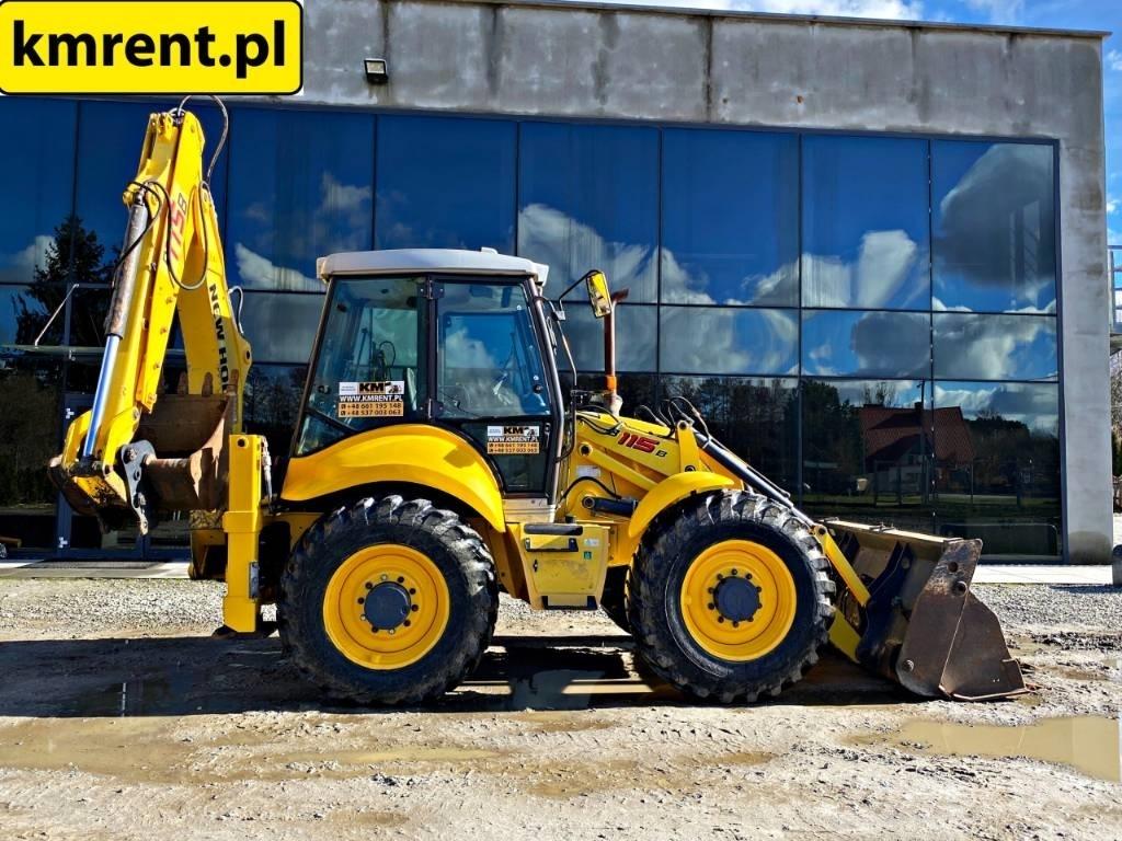 New Holland B 115 Grävlastare
