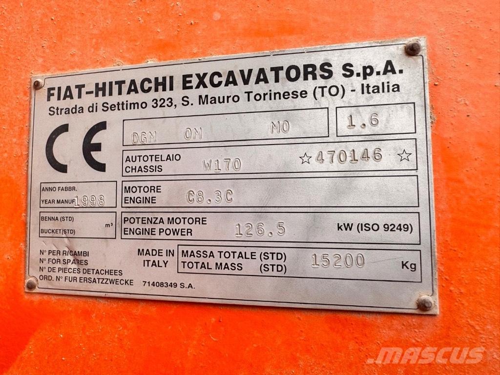 Hitachi W 170 Hjullastare