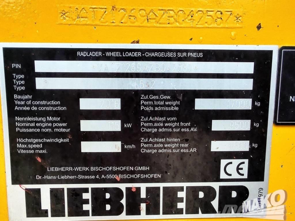 Liebherr L 542 Hjullastare