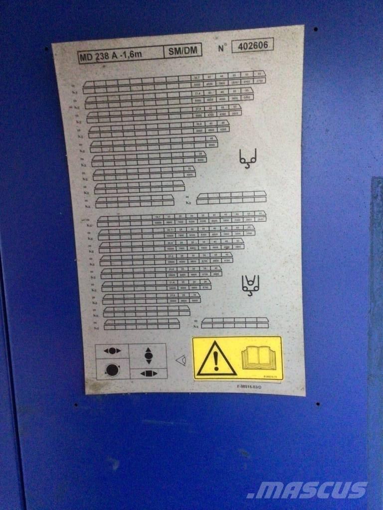 Potain MD238AJ10 Byggkranar