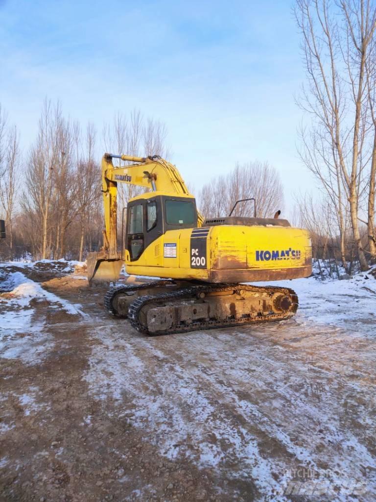 Komatsu pc200-7 Bandgrävare