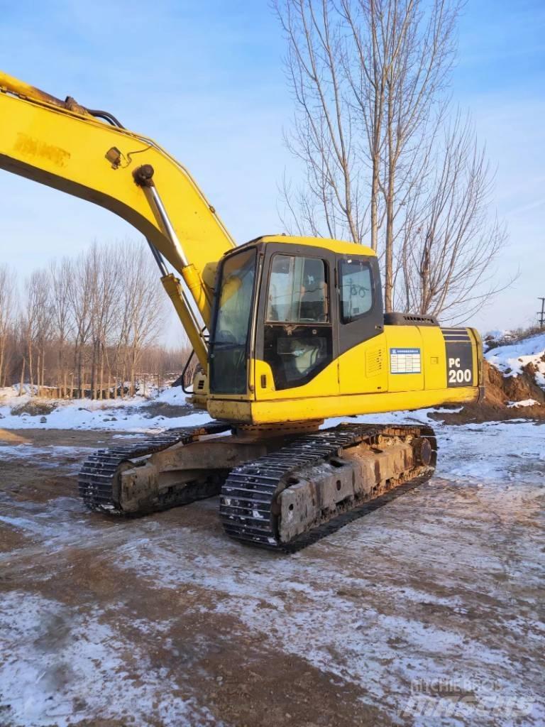 Komatsu pc200-7 Bandgrävare