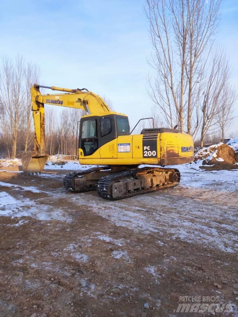 Komatsu pc200-7 Bandgrävare