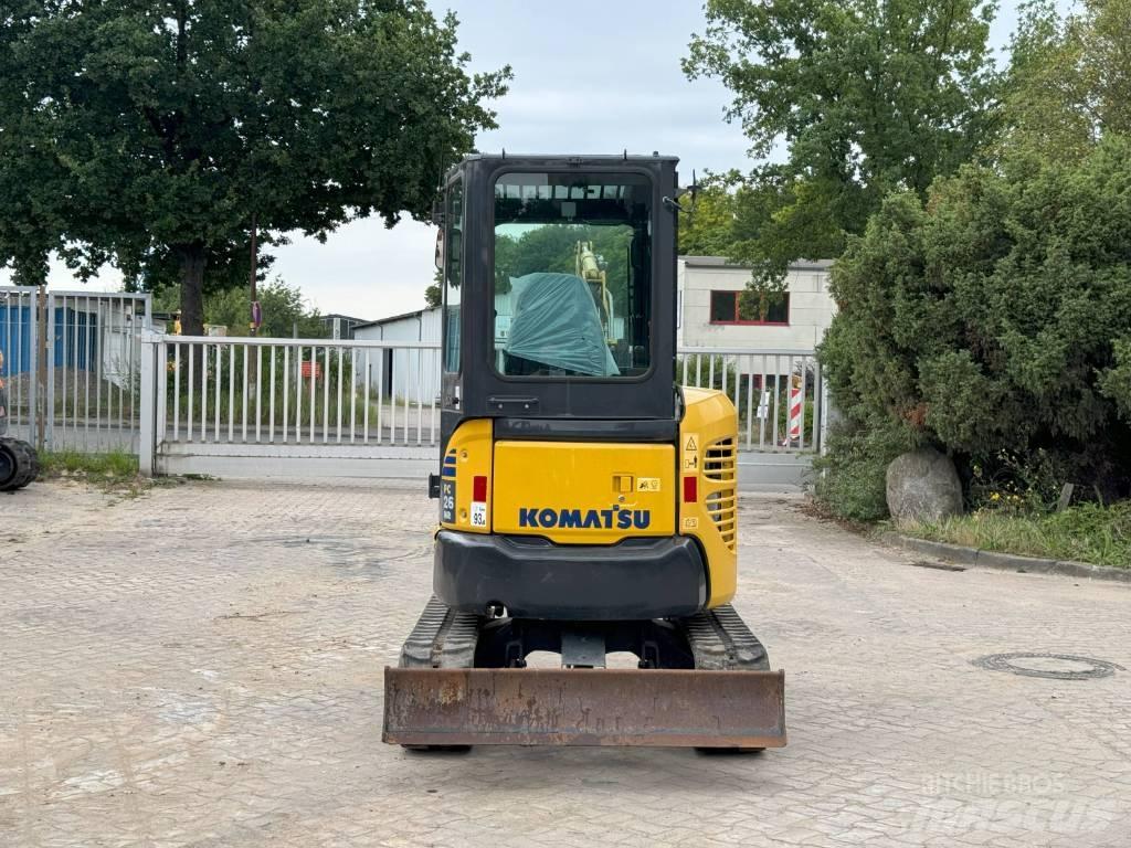 Komatsu PC26MR-3 Minigrävare < 7t