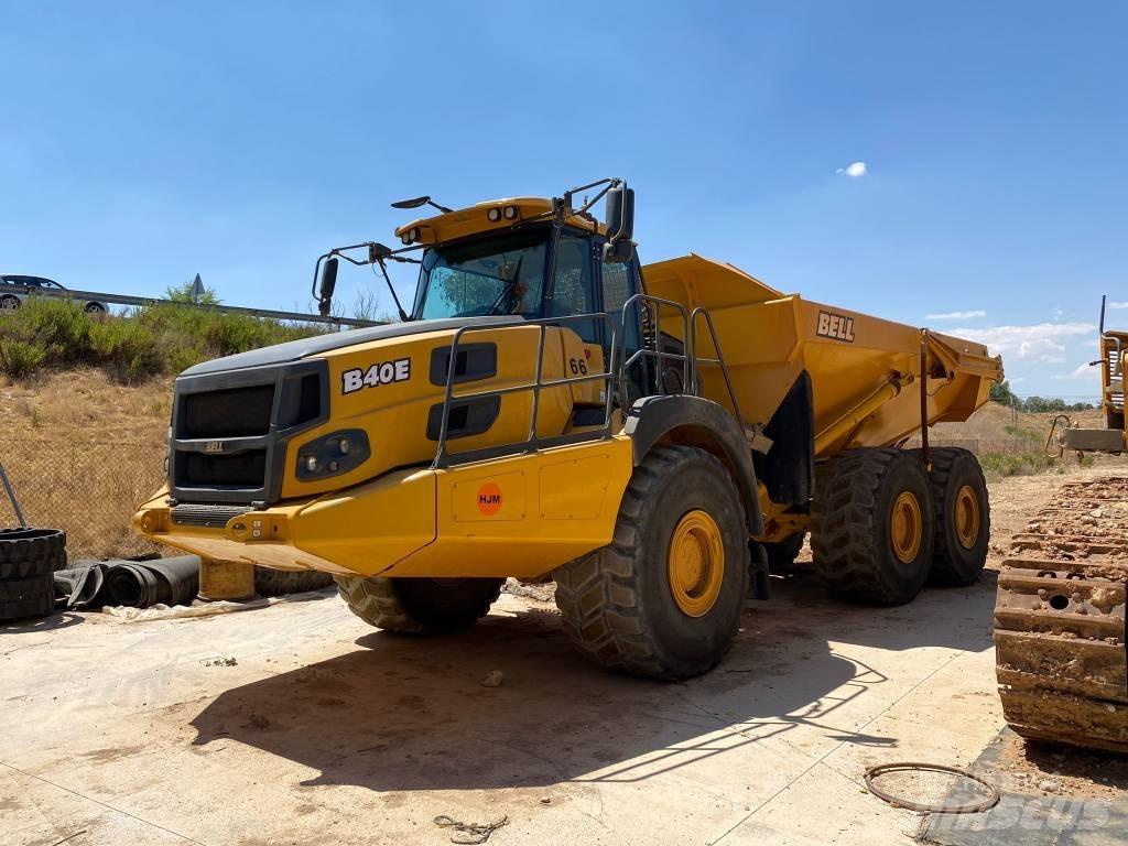 Bell B 40 E Midjestyrd dumper