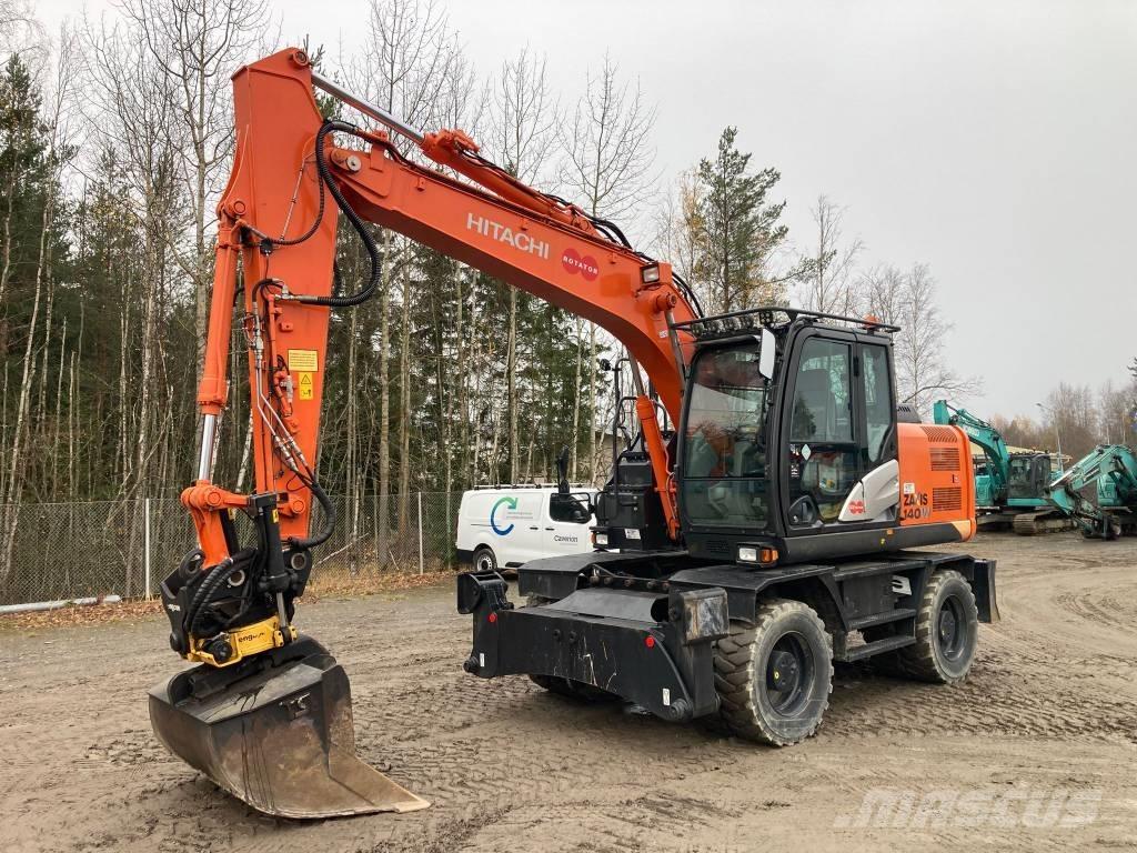 Hitachi ZX 140 W-5B Hjulgrävare