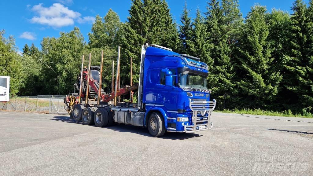 Scania R730 8x4*4 Timmerbilar