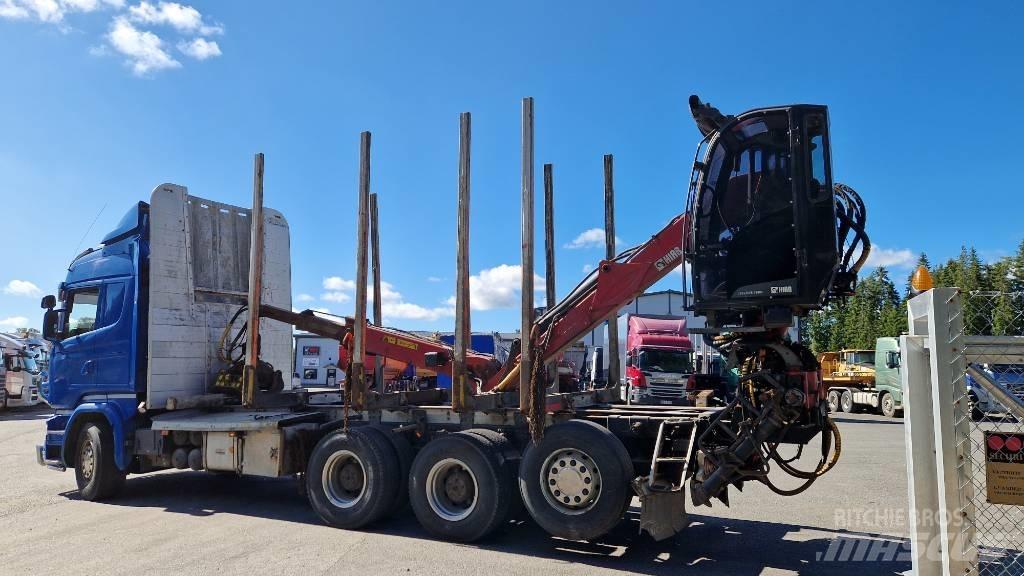 Scania R730 8x4*4 Timmerbilar
