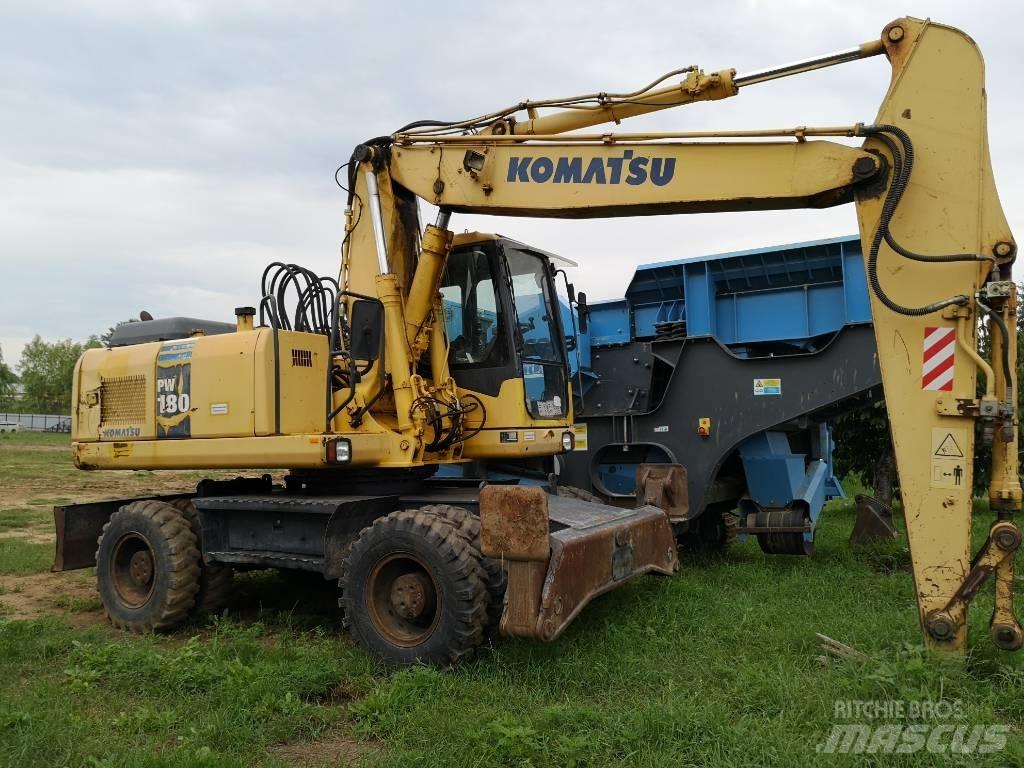 Komatsu PW 180 Hjulgrävare