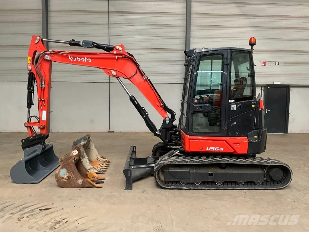 Kubota U 56-5 Minigrävare < 7t