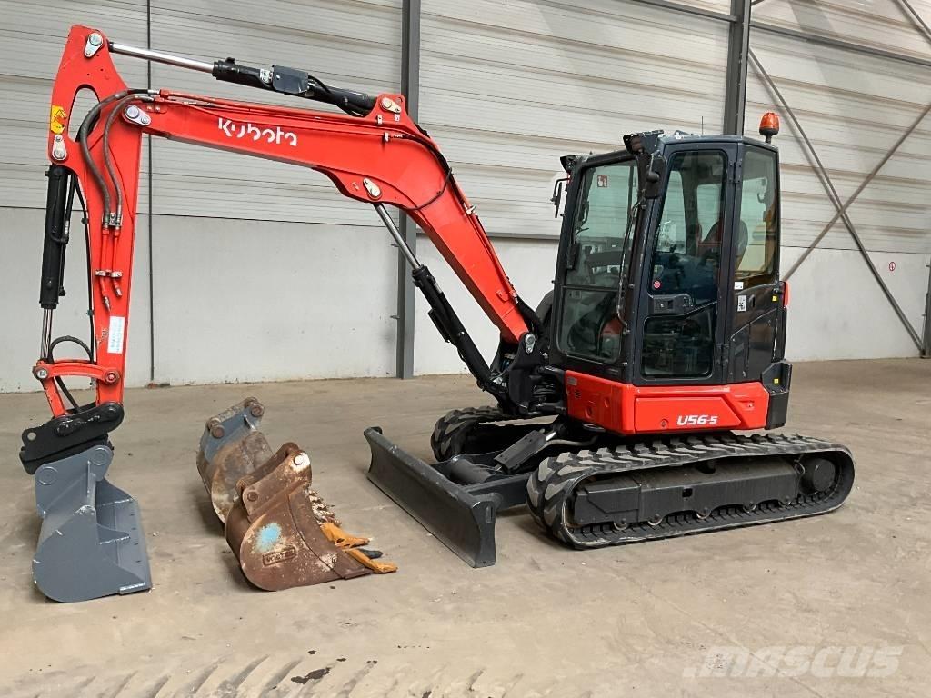 Kubota U 56-5 Minigrävare < 7t