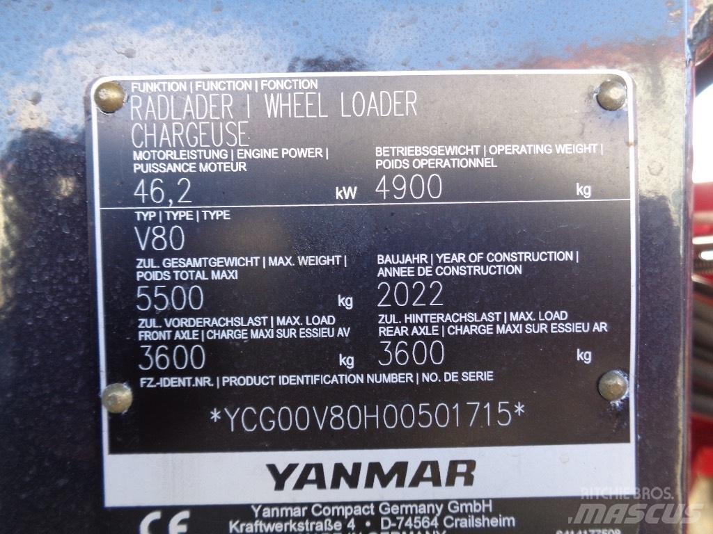 Yanmar V80 Hjullastare