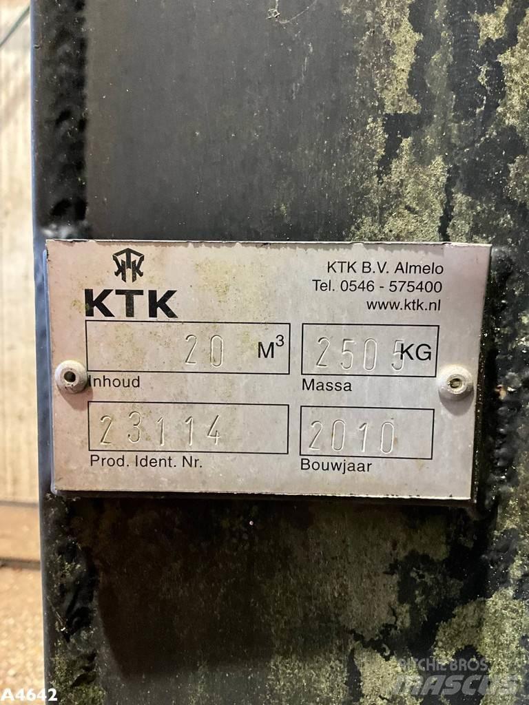  KTK 20m³ container Specialcontainers