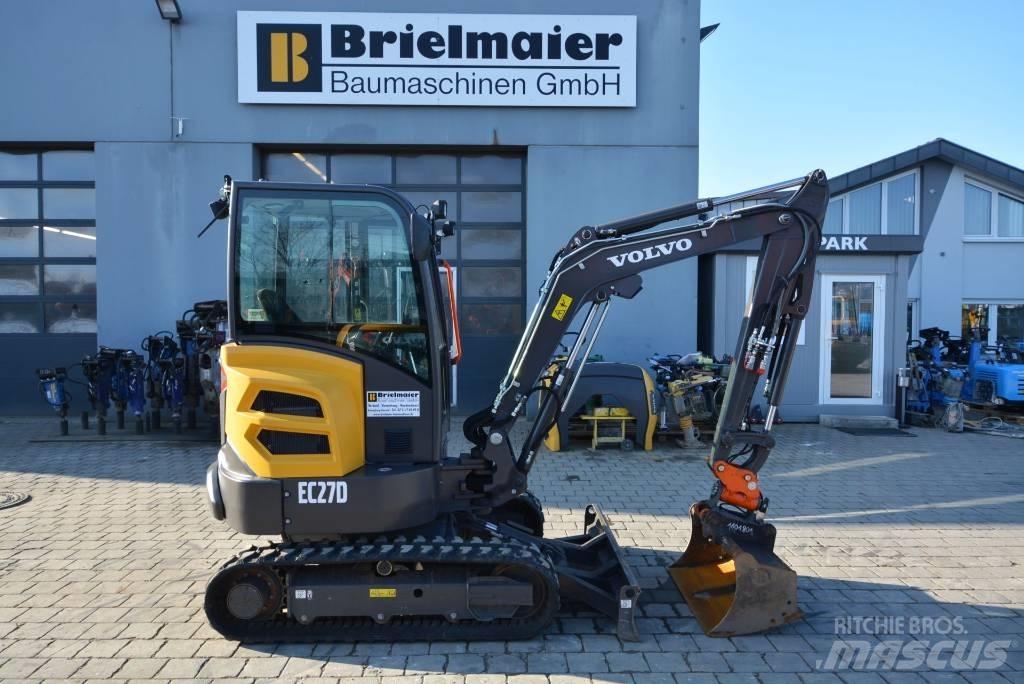 Volvo EC 27 D Minigrävare < 7t