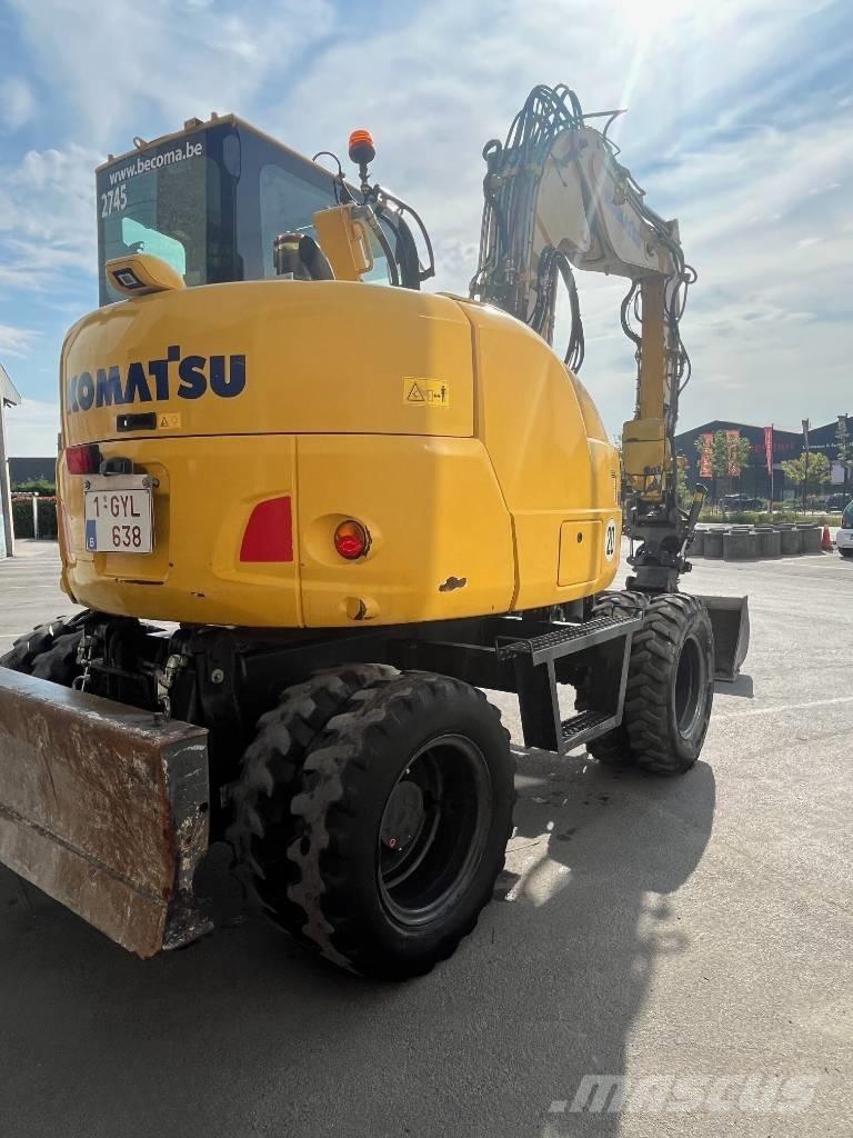 Komatsu PW98MR-10 Hjulgrävare