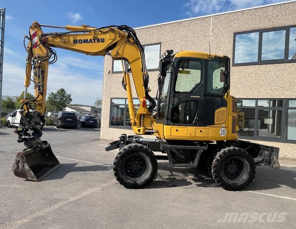 Komatsu PW98MR-10 Hjulgrävare