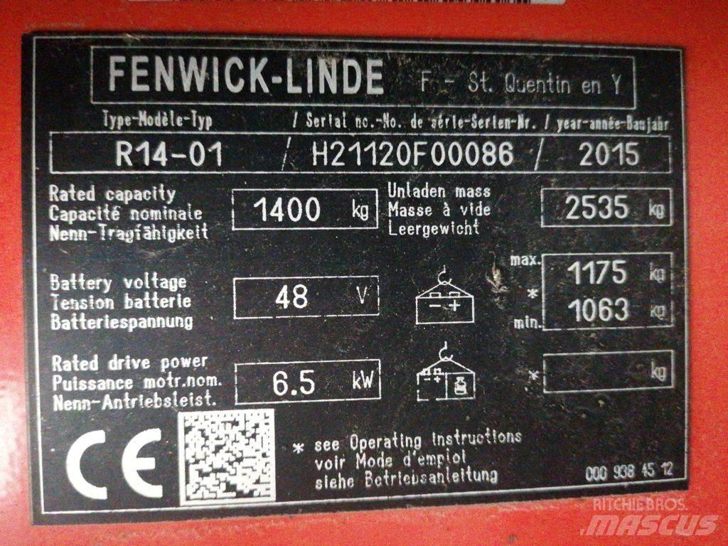 Linde R14-01 Skjutstativtruck