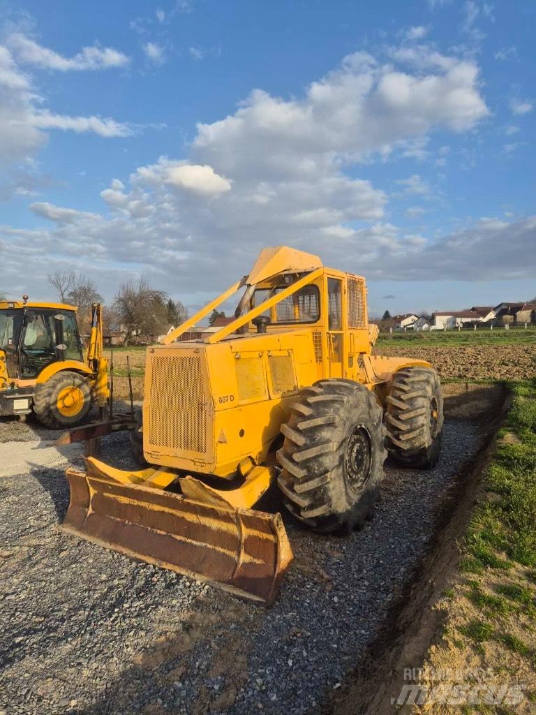 John Deere 667d Skogstraktorer