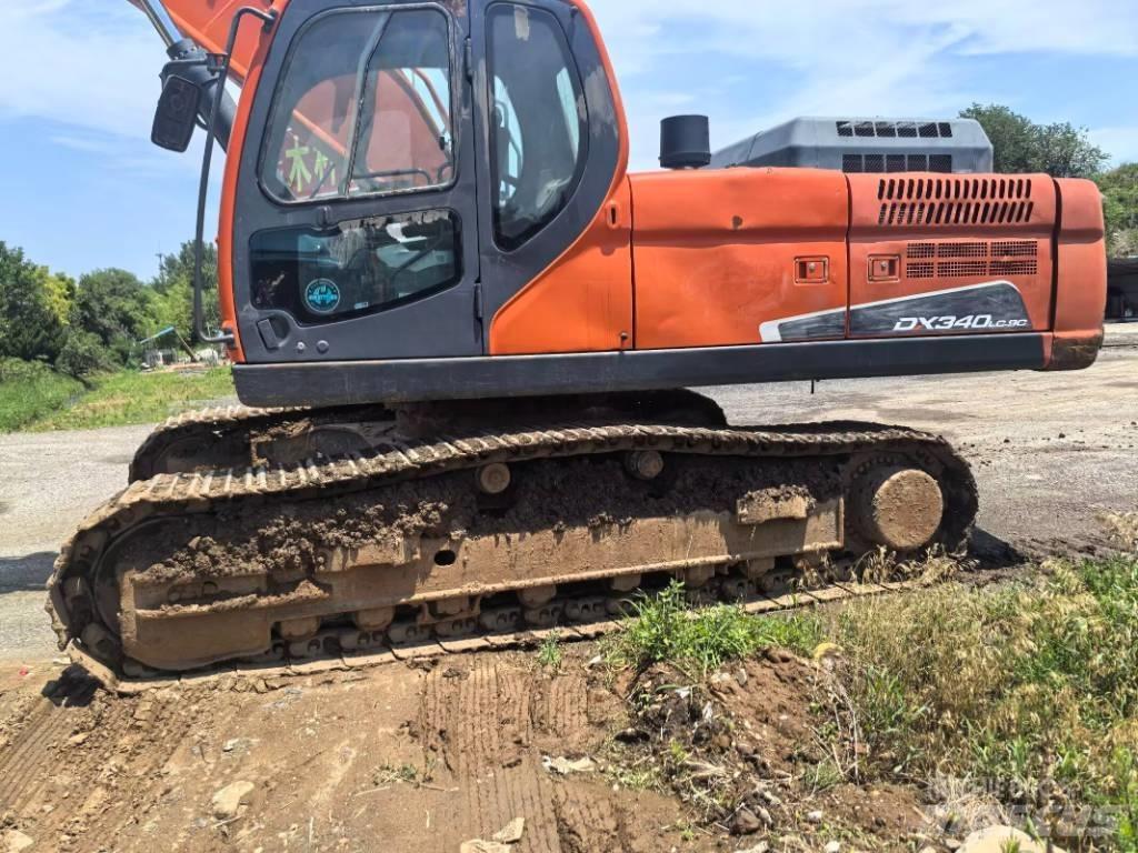 Doosan DX 340 LC Bandgrävare