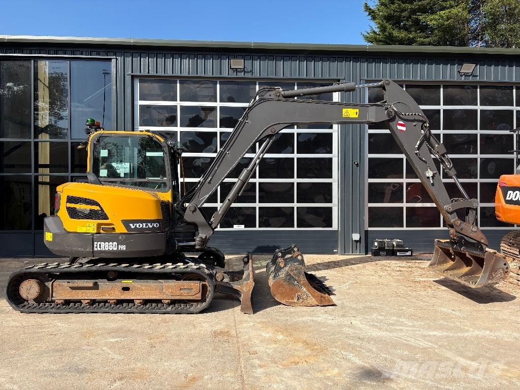Volvo ECR 88 D PRO Midigrävmaskiner 7t - 12t