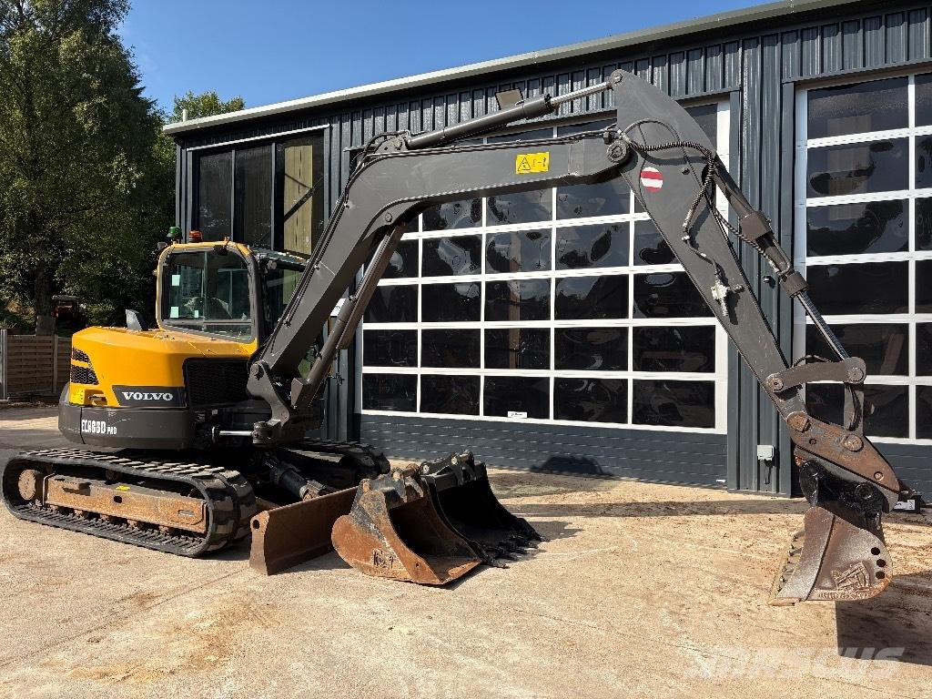 Volvo ECR 88 D PRO Midigrävmaskiner 7t - 12t