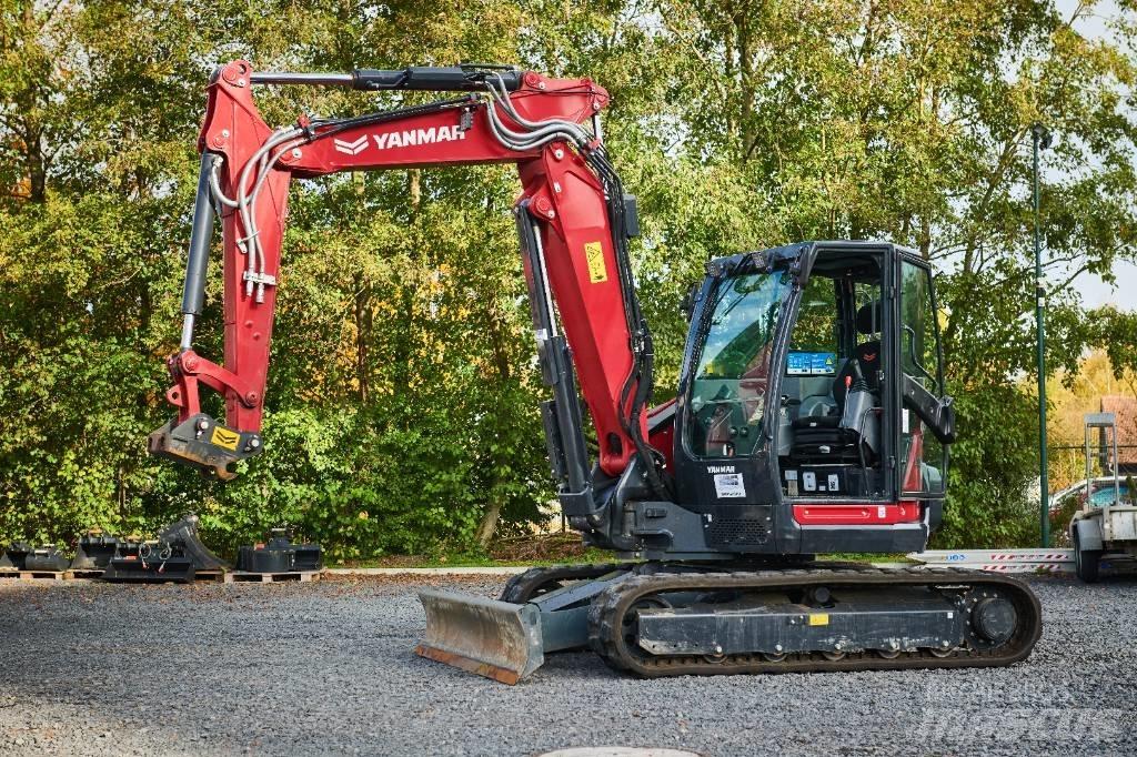 Yanmar Vio 80-2PB Minigrävare < 7t